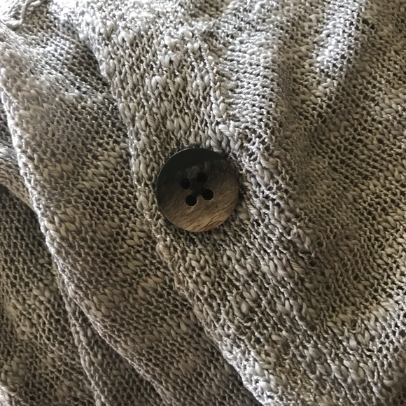 Oversized Henley Summer Cardigan - Picture 5 of 6